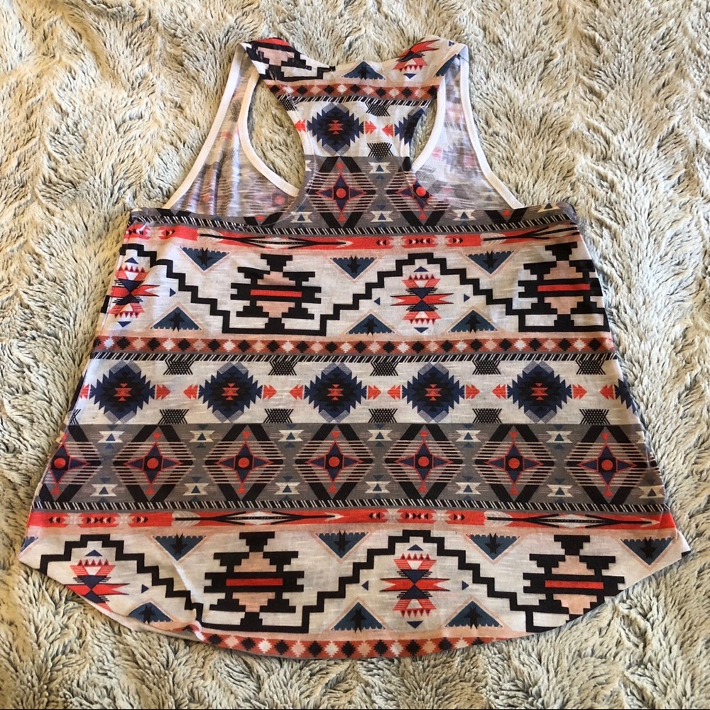 Forever 21 Tribal Print Tank